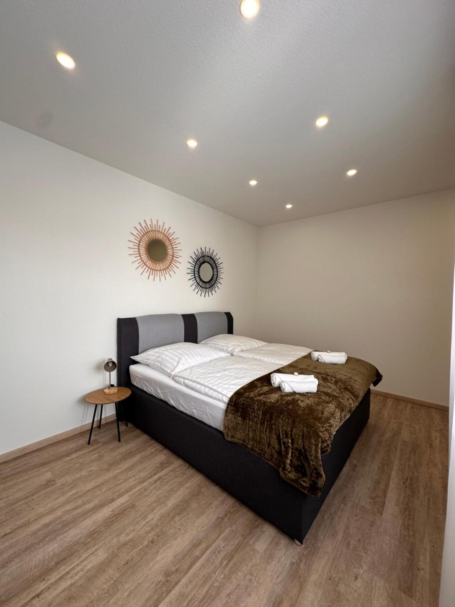 Amao-Obsidian I 120Qm I Elegantes Business- & Familienapartment I 3 Schlafzimmer I Kingsize Betten Schwanau Eksteriør bilde