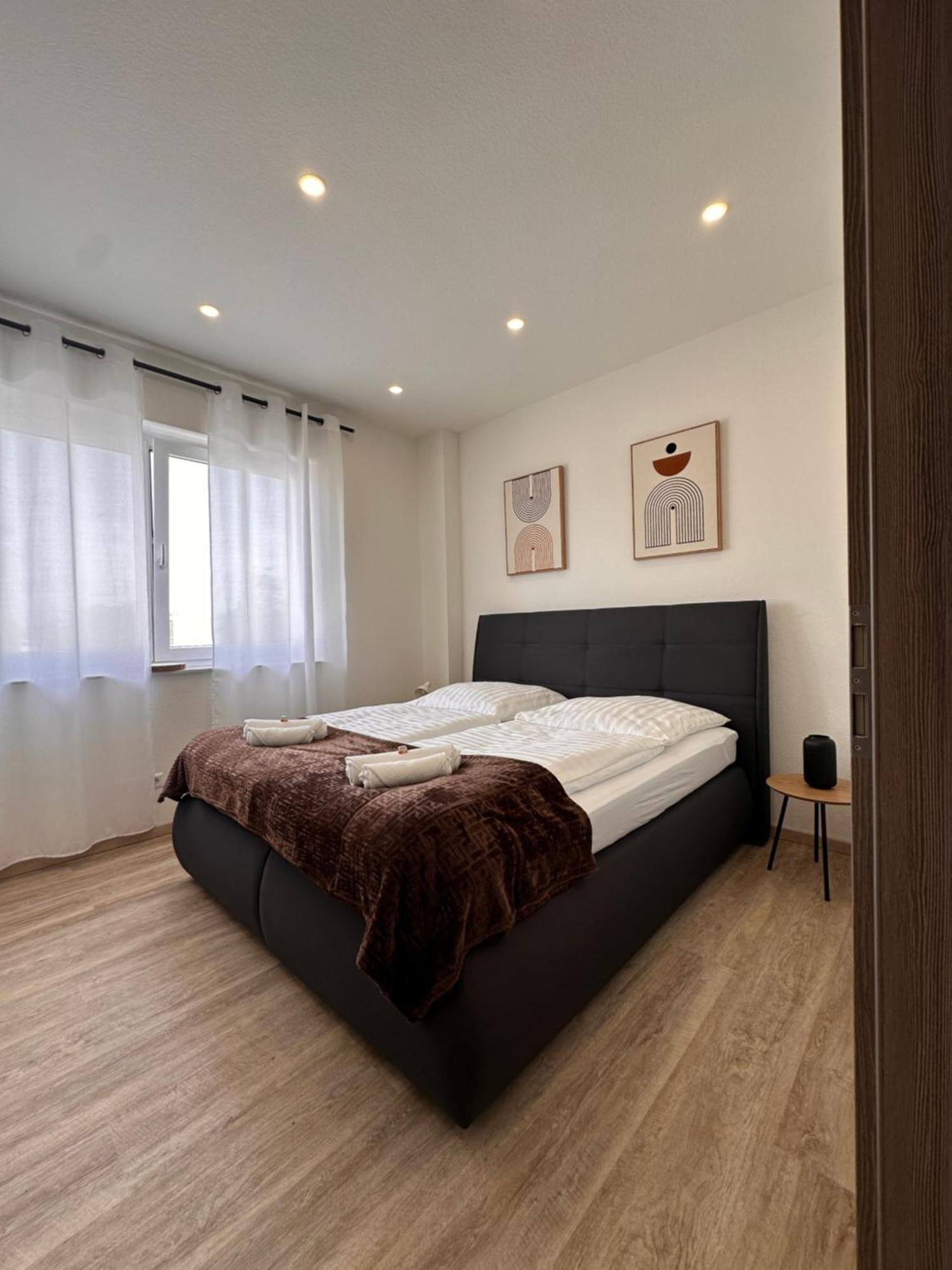 Amao-Obsidian I 120Qm I Elegantes Business- & Familienapartment I 3 Schlafzimmer I Kingsize Betten Schwanau Eksteriør bilde